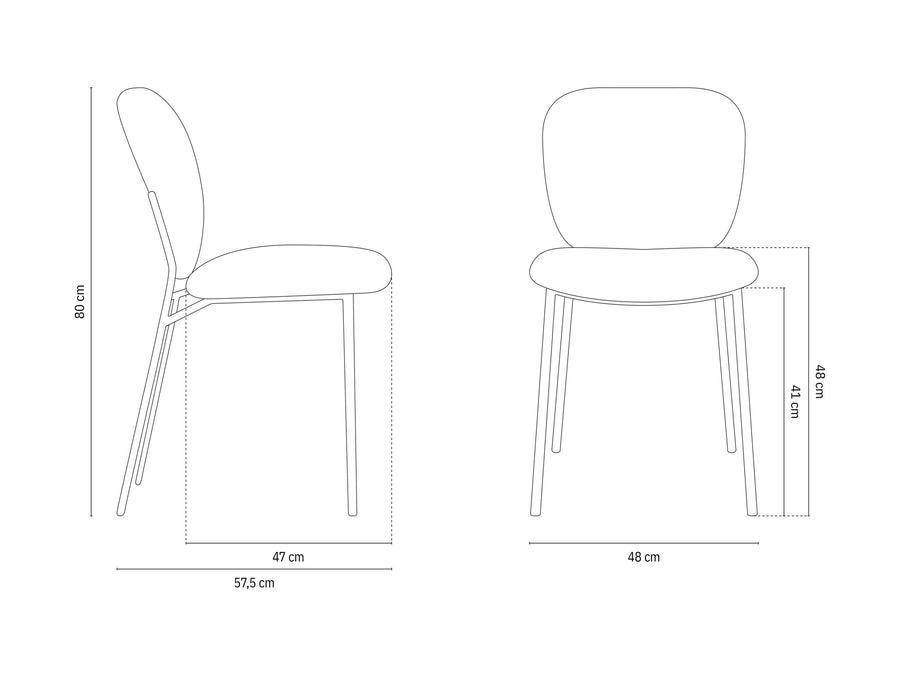 Echo spisestol – lett og allsidig design for hjem og kontor