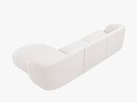 Miley hjørnesofa 255x156cm – Harmoniske former og moderne komfort