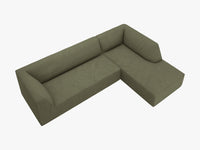 Ruby hjørnesofa 180 x 273 cm, høyre – Modulbasert sofa i kordfløyel