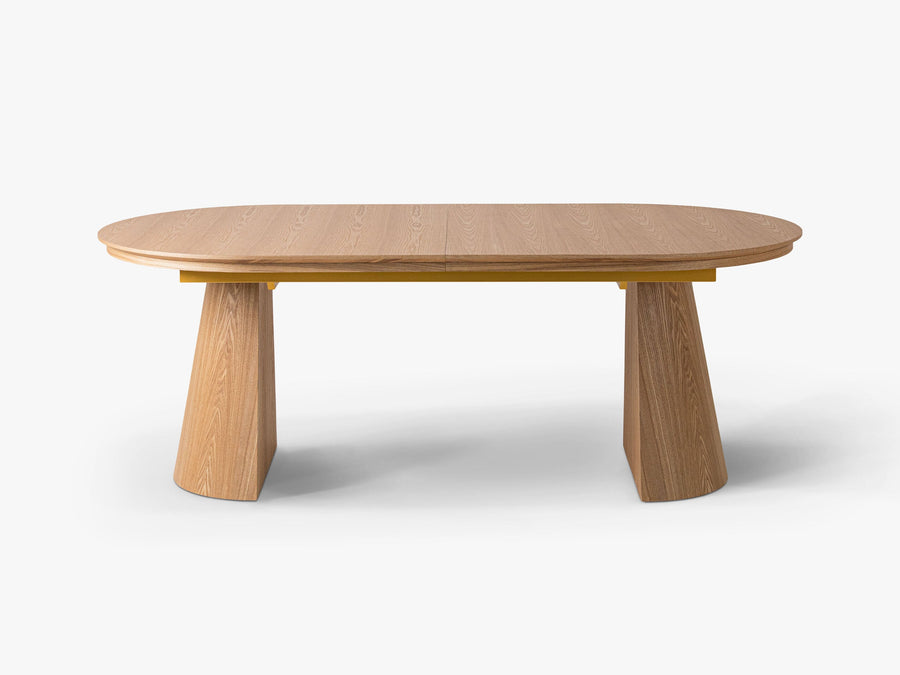 Mana Uttrekkbart Spisebord 210–300 cm – Ovalt Bord i Askefinér