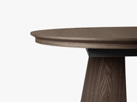Mana spisebord – uttrekkbart 210–300 cm, oval form i valnøtt