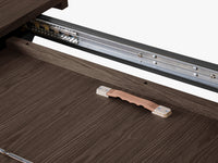 Mana spisebord – uttrekkbart 210–300 cm, oval form i valnøtt