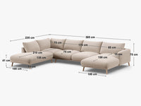 Panoramahjørnesofa Naomi