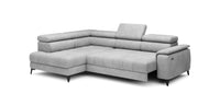 Chivas L hjørnesofa – Moderne design med elektrisk setedybde og oppbevaring