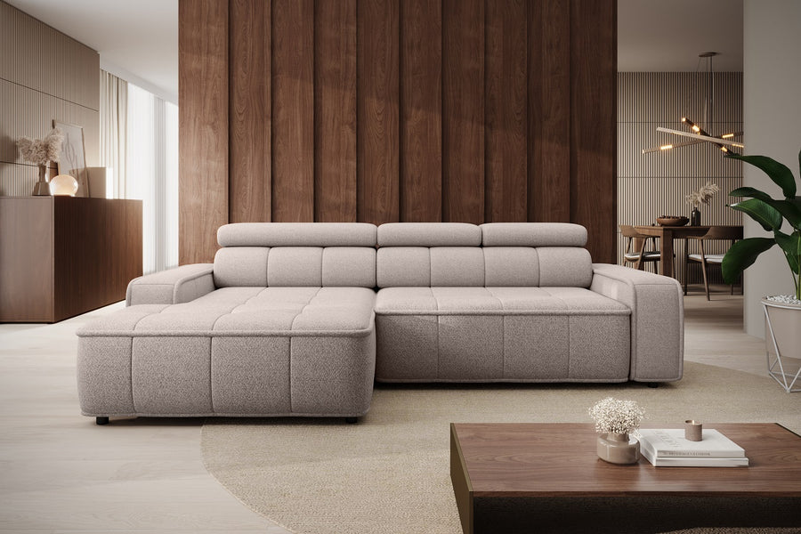 Thiago hjørnesofa – Elektrisk komfort i moderne form