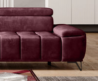 Sofa Palladio 3-seter med elektrisk seteforlengelse