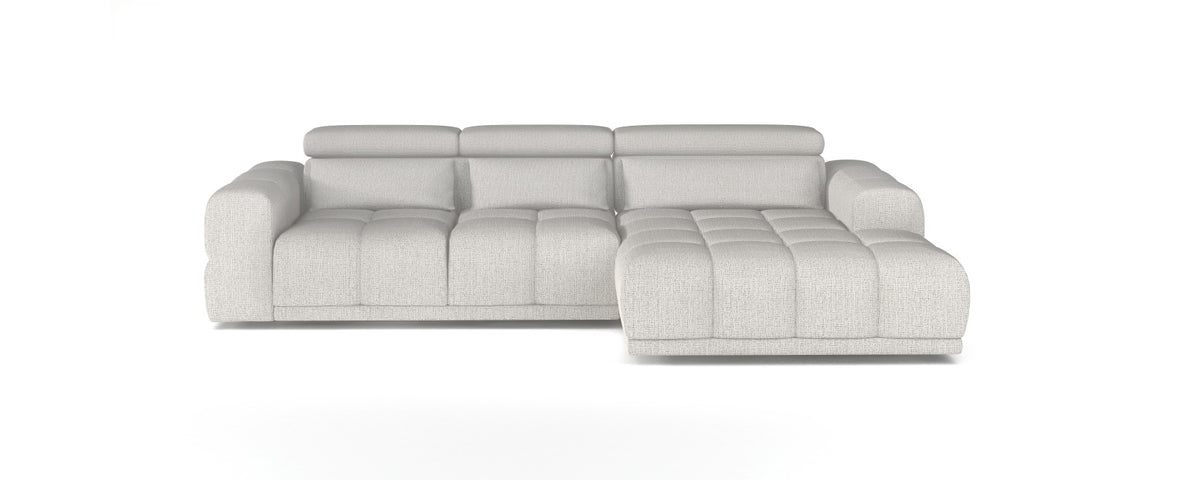 Hjørnesofa Panama S (290x188cm) med elektrisk skyvedel