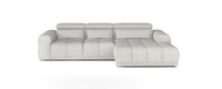 Hjørnesofa Panama S (290x188cm) med elektrisk skyvedel