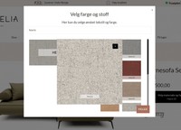 Seledo S 284×193 cm – elektrisk hjørnesofa