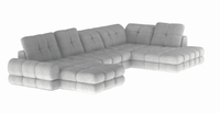 Hjørnesofa Tollo XL 400x217cm med elektrisk skyvedel