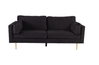 Sofa 3 seter Boom (svart)