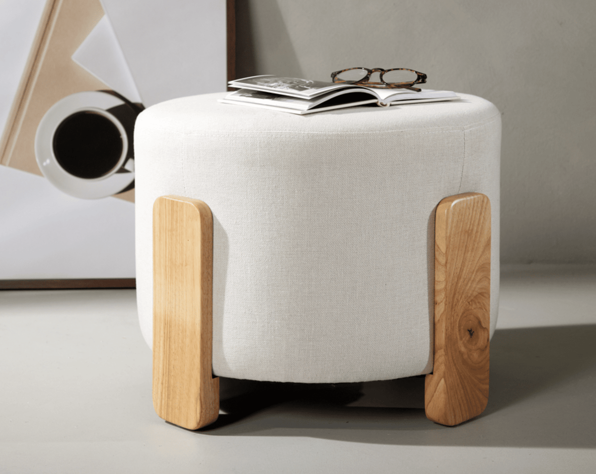 Puff Coffey hvit (selger fra utstillingen)