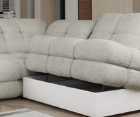 Hjørnesofa Tollo L 302×217 cm med elektrisk uttrekkbart sete