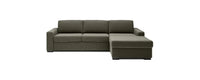 Hjørnesofa Vanilla med sovefunksjon og madrass