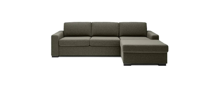 Hjørnesofa Vanilla med sovefunksjon og madrass