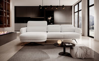Barillo S Hjørnesofa 261×170 cm – Kompakt Sofa med Elektrisk Seteforlengelse