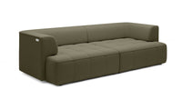 Sofa Albio (286x114cm) med elektrisk skyvedeler