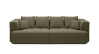 Sofa Albio (286x114cm) med elektrisk skyvedeler