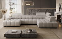 Hjørnesofa Alvin XL med elektrisk seteforlengelse