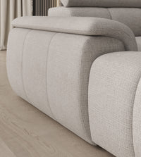 Hjørnesofa Alvin XL med elektrisk seteforlengelse
