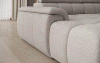 Hjørnesofa Alvin XL med elektrisk seteforlengelse