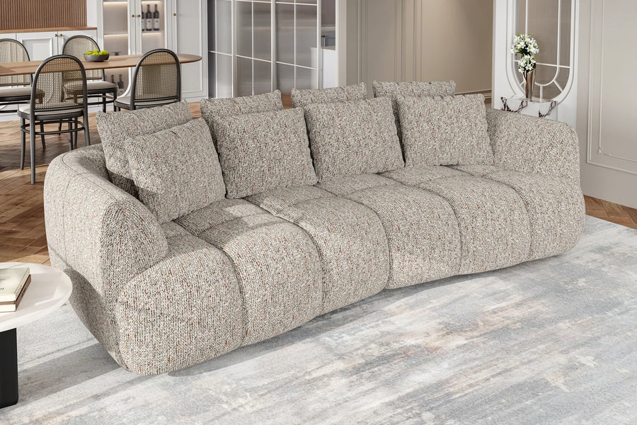 Sofa Besso med elektrisk seteforlengelse