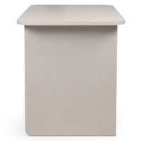 Skrivebord Orel – kasjmir / dekorative ben / 140 cm