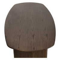 Oriento Skrivebord / Konsollbord 120 x 60 x 75 cm – Mørk Eik Finér