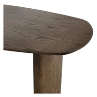 Oriento Skrivebord / Konsollbord 120 x 60 x 75 cm – Mørk Eik Finér