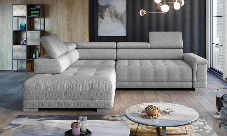 Hjørnesofa Campo L 292x220cm med elektrisk seteforlengelse