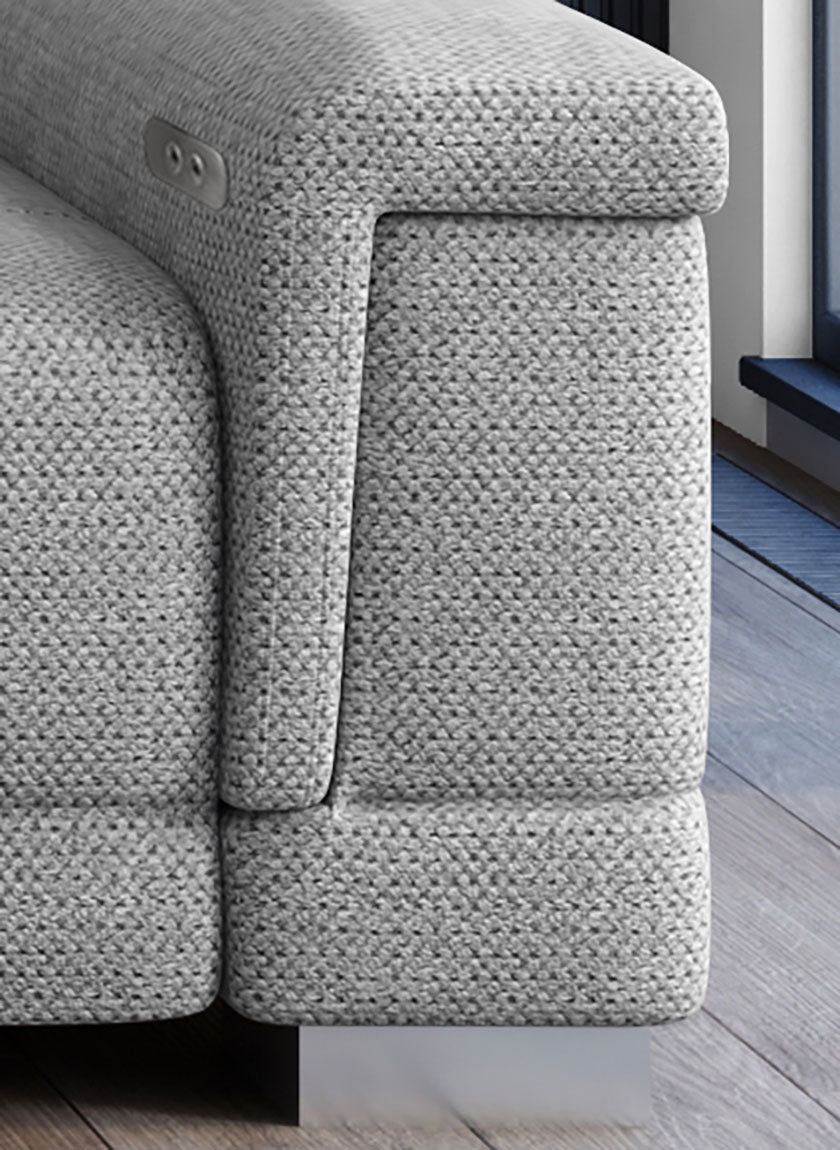 Hjørnesofa Campo L 292 × 220 cm med elektrisk seteforlengelse