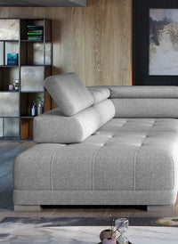 Hjørnesofa Campo L 292x220cm med elektrisk seteforlengelse