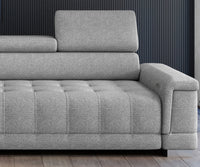 Hjørnesofa Campo L 292x220cm med elektrisk seteforlengelse