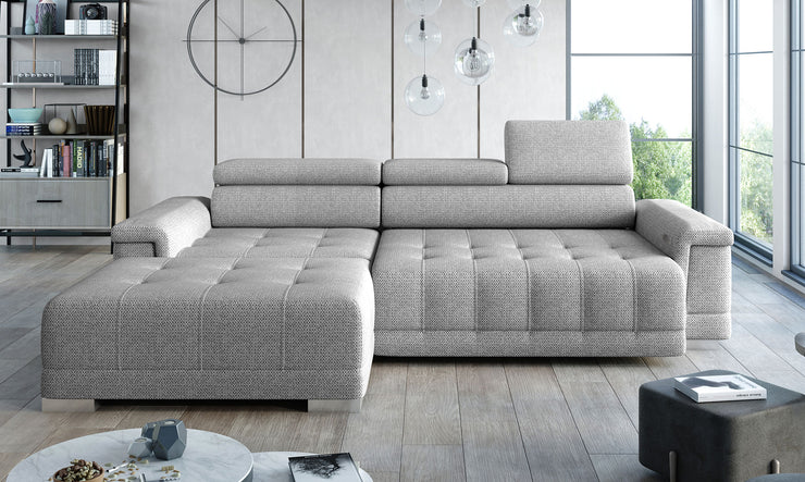 Hjørnesofa Campo S 276x178cm med elektrisk seteforlengelse