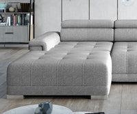 Hjørnesofa Campo S 276x178cm med elektrisk seteforlengelse