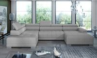 Hjørnesofa Campo XL 178x374x220cm med elektrisk seteforlengelse