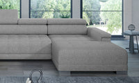 Hjørnesofa Campo XL 178x374x220cm med elektrisk seteforlengelse