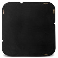 Speil Ava – glanset / burgunderbrun / 90x90 cm