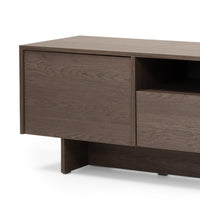 Kanso TV-benk 200 x 45,5 x 55,6 cm – Baltic Storm Oak med Oppbevaring