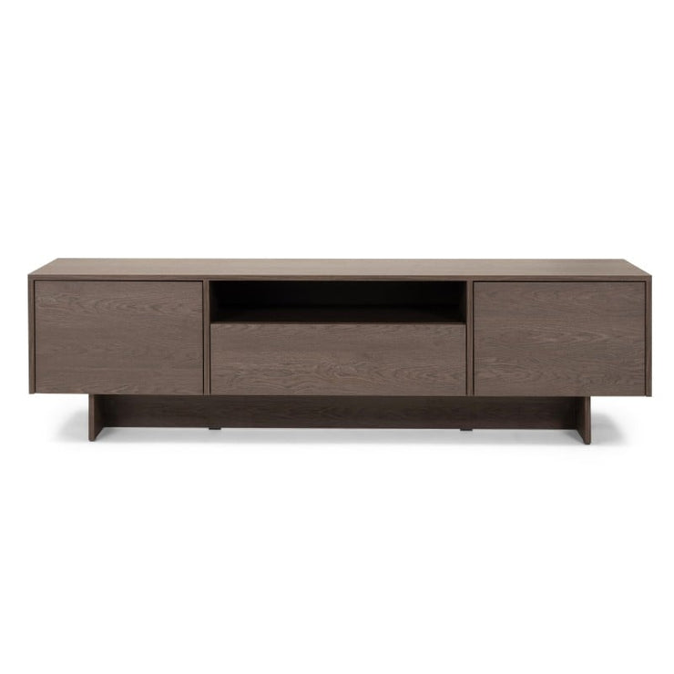 Kanso TV-benk 200 x 45,5 x 55,6 cm – Baltic Storm Oak med Oppbevaring