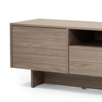 Kanso TV-benk 200 x 45,5 x 55,6 cm – Pearl Oak med Oppbevaring