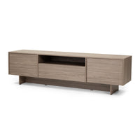 Kanso TV-benk 200 x 45,5 x 55,6 cm – Pearl Oak med Oppbevaring
