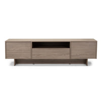 Kanso TV-benk 200 x 45,5 x 55,6 cm – Pearl Oak med Oppbevaring