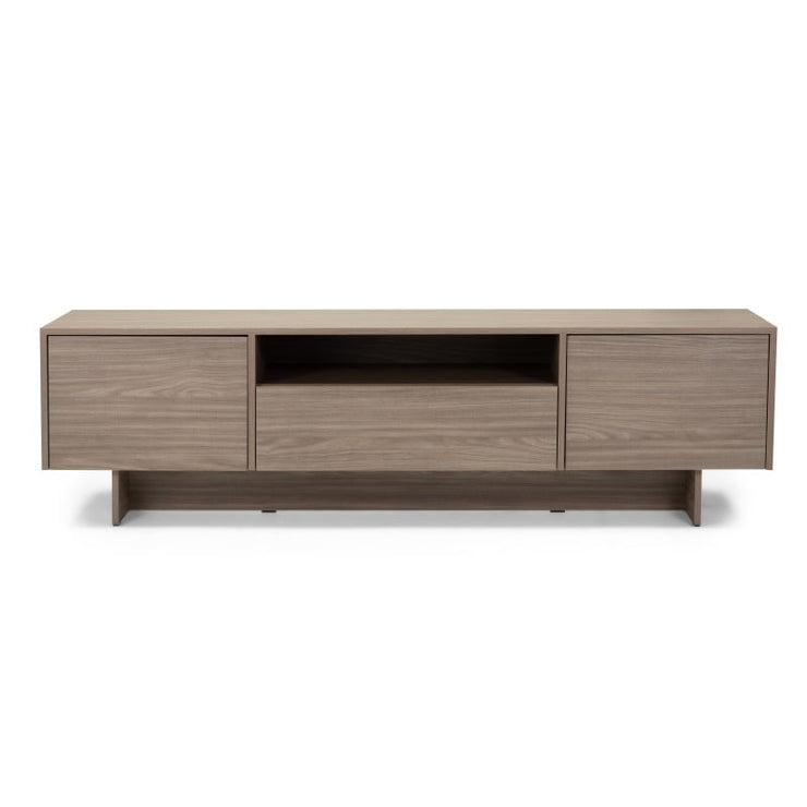 Kanso TV-benk 200 x 45,5 x 55,6 cm – Pearl Oak med Oppbevaring