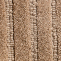 Teppe Isla – ull / mørk beige / 190x290 cm