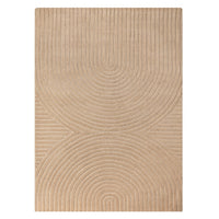 Teppe Isla Håndtuftet Ull 120×180 Beige