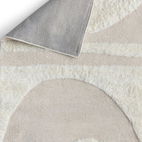 Teppe Kiara – ull / krem / 120x180 cm