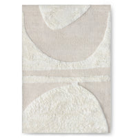 Teppe Kiara – ull / krem / 120x180 cm