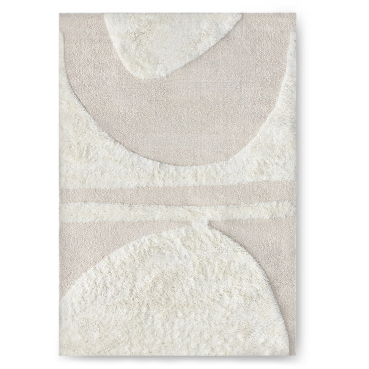 Teppe Kiara – ull / krem / 120x180 cm