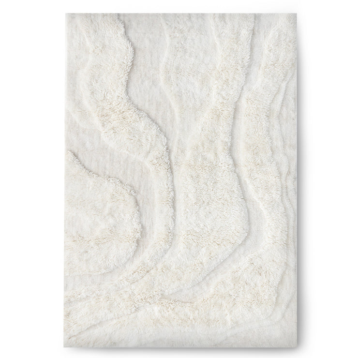Teppe Nokori – ull / krem / 160x230 cm